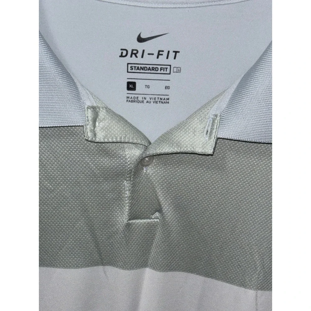 Lot of 3 Nike Golf Dri-FIT Polo Shirts Mens XL Orange‎ Red Gray Short Sleeve
